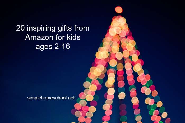 Inspiring gifts from Amazon for kids ages 2-16