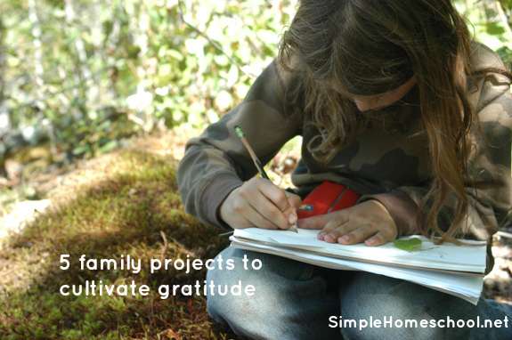 Skimming the cream: 5 family projects to cultivate gratitude
