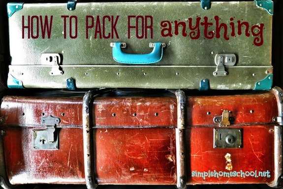 How to pack for anything