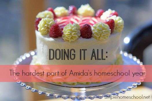 Doing it all: The hardest part of Amida’s homeschool year