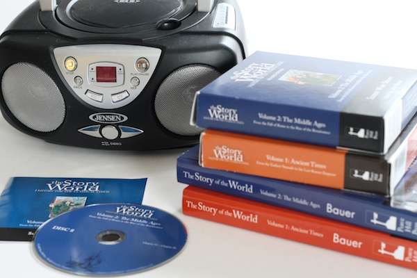 audiobooks in homeschool