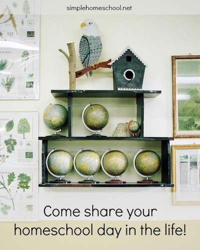 Share your homeschool day in the life