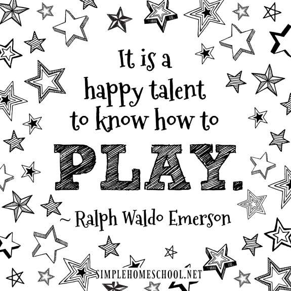 How to Add More Play to Your Homeschool (And Not Feel Guilty)