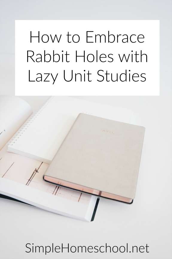 How to Embrace Rabbit Holes with Lazy Unit Studies | Caitlin Fitzpatrick Curley, Simple Homeschool