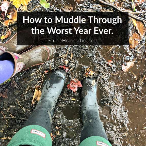 How to Homeschool Through the Worst Year Ever. | Cait Curley, MA/CAGS, Simple Homeschool