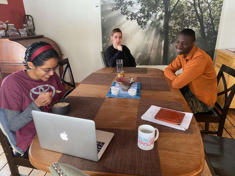 Jamie’s homeschool day in the life (with a 16-, 17-, & 18-year-old)