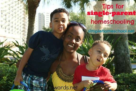 Tips for single-parent homeschooling