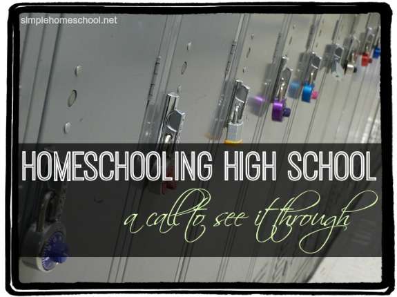 A call to homeschool high school