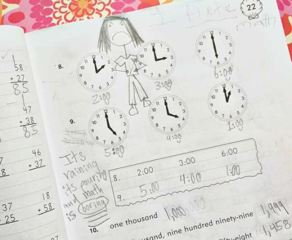 math is boring