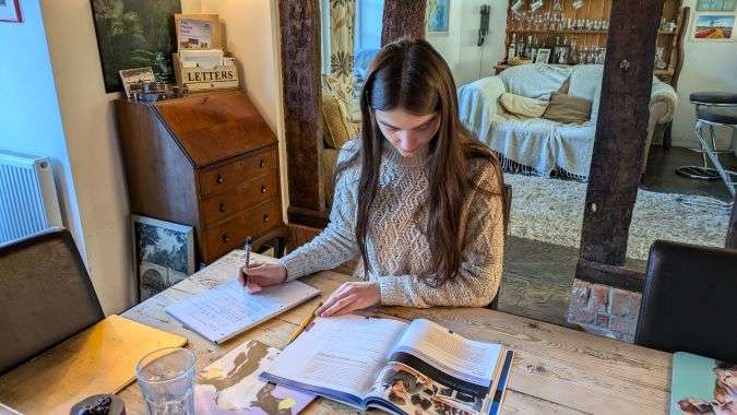 Debbie’s Homeschool Day in the Life (with a 14- and 15-year-old)