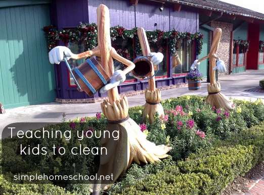 Teaching Young Kids to Clean