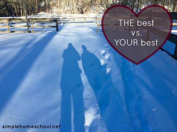 THE best vs. YOUR best