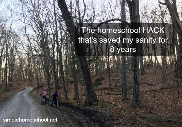 The homeschool hack that’s saved my sanity for 8 years
