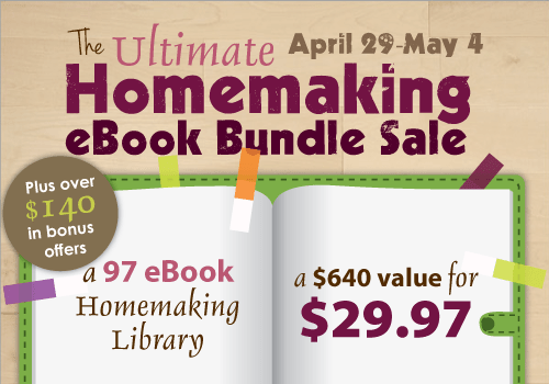 A homemaking library at your fingertips