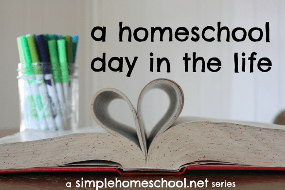 A homeschool day in the life – January 2014 on Simple Homeschool